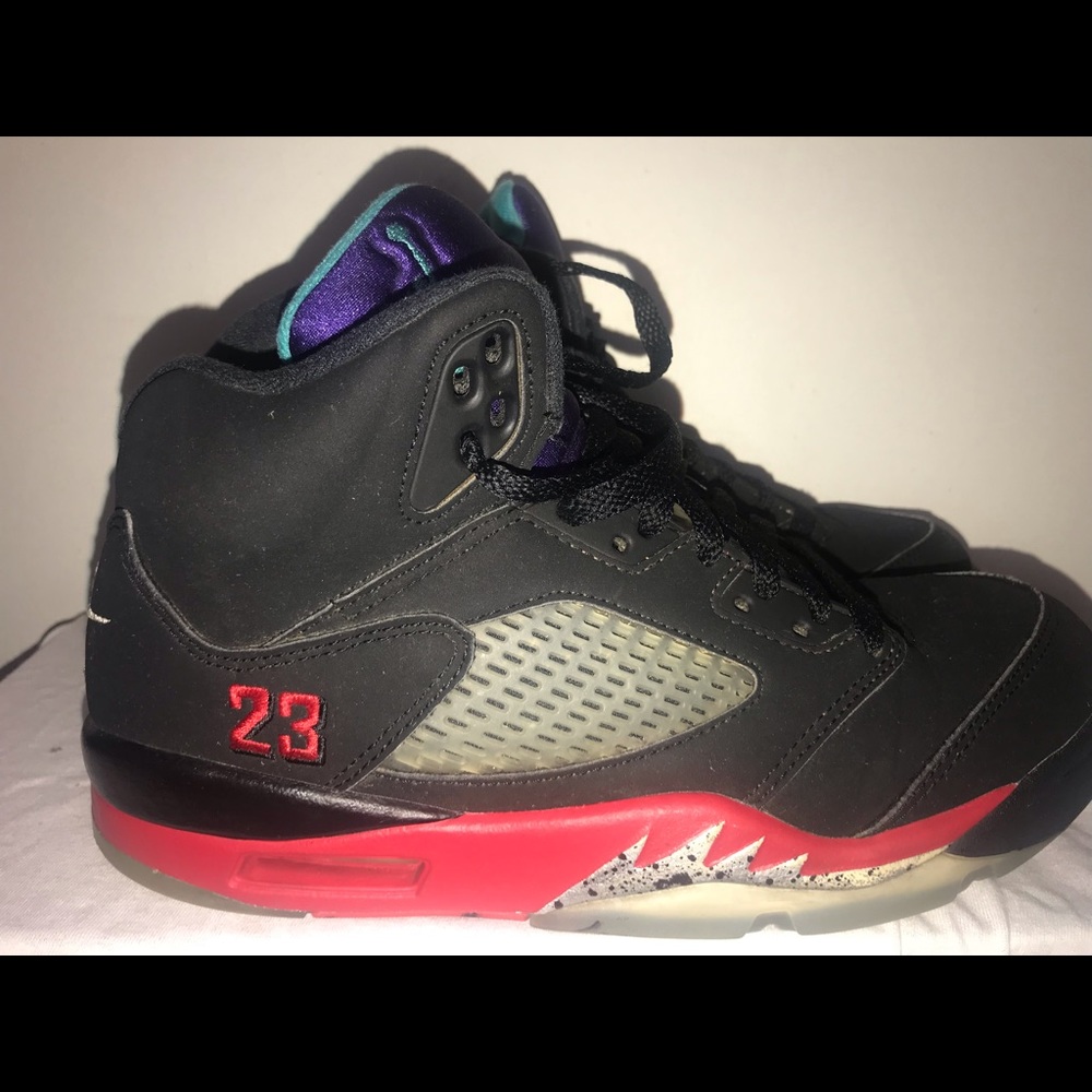 🔥 AUTHENTIC JORDAN 5 RETRO TOP 3 PREOWNED BARLEY WORN NO BOX 📦